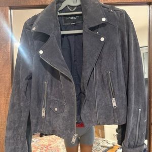 Marc New York suede Moto biker jacket